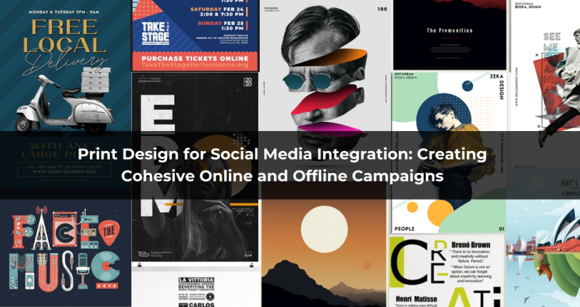 Print Design for Social Media Integration